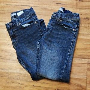 Boys Levi 511 Slim 6 reg. Jeans Lot of 2